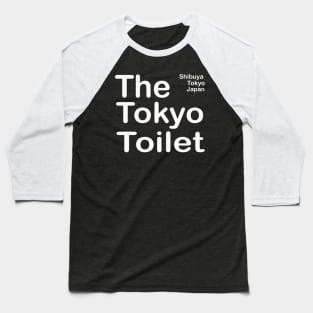 White Logo The Tokyo Toilet Shibuya Baseball T-Shirt